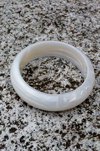 Munchables Silicone Teething Bracelet - Bangle (Pearl White)