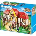 Playmobil - 5221 - Jeu de Construction - Haras avec Chevaux et Enclos