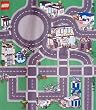Universal Trends UT80464 - Lego Spielmatte - Motiv Polizei