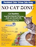 NO CAT ZONE - Cat Repellent for Lawns  Gardens - Safe