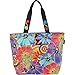 Laurel Burch Floral Shoulder Tote (Multi)