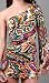 MESSING Retro Printed One Shoulder Dress Multi image 4