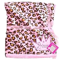 Leopard Princess Plush Blanket - 50 x 60