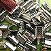 144pcs 10mm or 3/8 inch No-Loop Ribbon Clamps - Silver