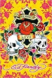 Ed Hardy - Tattoo Poster (2008 Edition - In Memory Of Love) (Size: 24 x 36)