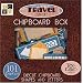 Diecuts With A View Chipboard Embellishments Boxed Travel Shapes and Letters, Textures 101Pieces