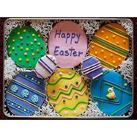 Easter Eggs Homemade Sugar Cookie Gift Tin