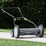 EARTHWISE 16 Cutting Push Reel Mower with Sharpening Kit
