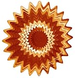 Classic Splash Wind Spinner Size: Large, Color: Copper