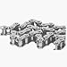 3/4X10 ROLLER CHAIN (Daido TRC60R-MD)