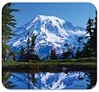 HandStands Mountain Reflection Deluxe Mouse Mat