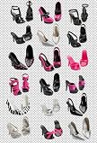 BARBIE BASICS SHOES PACK LOOK 02 COLLECTION 1.5 FABULOUS