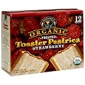 Nature's Path Organic Frosted Strawberry Toaster Pastries, 12-Count Boxes (Pack of 6)