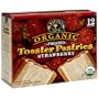 Nature's Path Organic Toaster Pastries, Frosted Strawberry, 12-Count Boxes (Pack of 6)