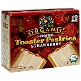 Nature'sPathOrganicFrostedStrawberryToasterPastries,12-CountBoxes(Packof6)
