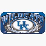 NCAA Kentucky Wildcats High Definition License Plate **