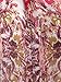SheIn Women's Apricot Floral Printed V Neck High Low Hem Blouse