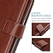 iPhone 6 Plus Case, iPhone 6s Plus Case, TabPow [Wallet Case] 9 Card Holder [Detachable Wallet Folio] PU Leather Flip Case Cover for iPhone 6 Plus/iPhone 6s Plus (5.5 inch), Brown