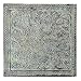 16 Antique White Wash Style METAL SQUARE WALL TILES (12"x12") + BONUS 16 FREE TILES - Limited Time Offer
