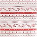 JAM Paper® Premium Wrapping Paper Christmas Design Set - 180 sq ft. - Modern Christmas - 4/pack