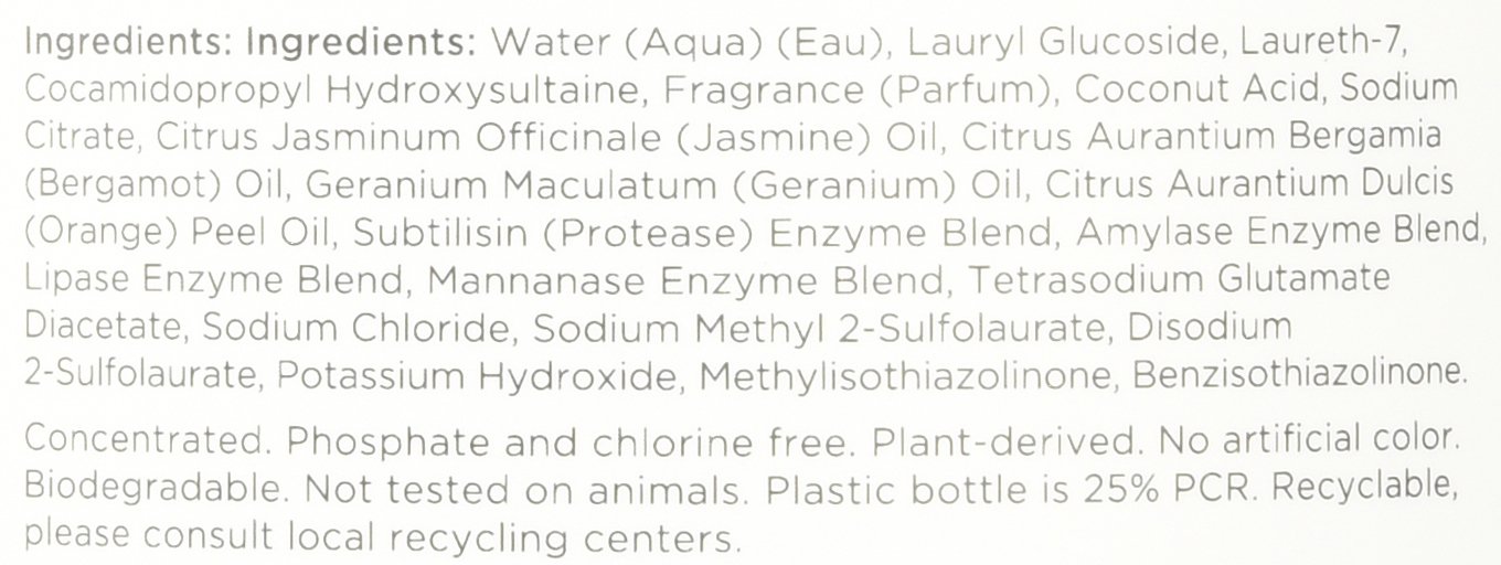 Amazon.com: Caldrea Sweet Pea Laundry Detergent 64oz/1.9L: Health ...