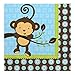 Monkey Boy - Party Tableware Plates, Cups, Napkins - Bundle for 16