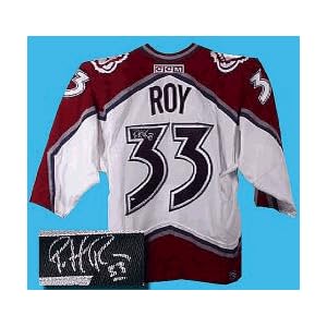 Buy Patrick Roy Hand Signed Home Colorado Avalanche Jersey