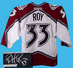 Buy Patrick Roy Hand Signed Home Colorado Avalanche Jersey by Executive Sports Fan