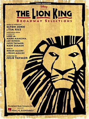 Books: The Lion King   Broadway Selections