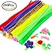 Pipe Cleaners, 240 PCS Arts and Crafts Pipe Cleaners Chenille , 6mm X 12 Inch, 12 Colors by Outee