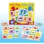 Orchard Toys Red Dog, Blue Dog