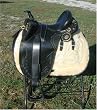 Black Bushmaster Australian Saddle by Sydney Saddleworks&copy;