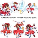 Cardcaptor Sakura Sticker Seal Sheet Cardcaptors by CLAMP