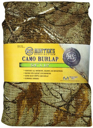 Hunter s Specialties Packaged Burlap, 54-Inch x 12-Feet, Realtree Xtra