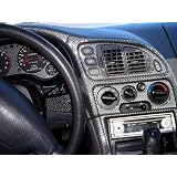ECLIPSE or SPYDER 1995-1999 REAL Carbon Fiber Dash Trim Kit 