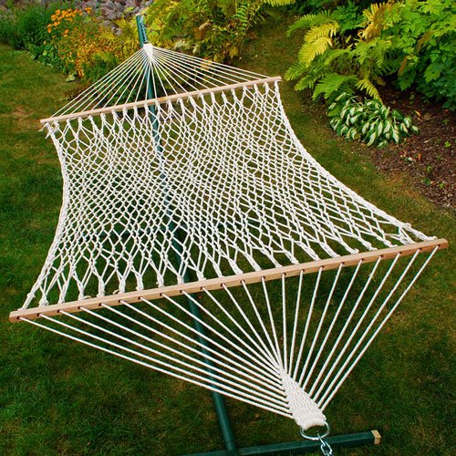 Double Cotton Rope Hammock