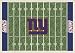 New York Giants 3' 10" x 5' 4" NFL Home Field Area Rug