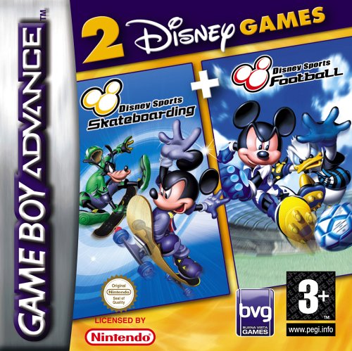 Disney Sports Football and Disney Sports Skateboarding - Twin Pack (GBA)