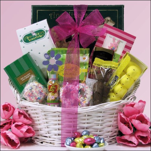Divine Easter Sweets ~ Small: Chocolate & Sweets Gift Basket