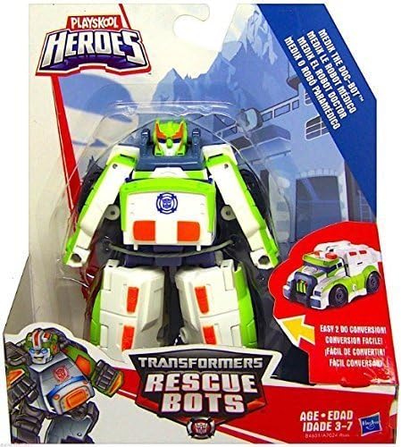 Medix the Doc-Bot to Ambulance Transformers Rescue Bots by Rescue Heroes