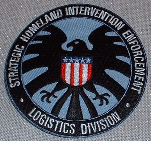 Marvel's IRON MAN Homeland Enforcement Shield PATCH