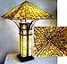 Tiffany-style Mission Double Lit Table Lamp 18