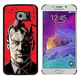 Slim Design Hard PC/Aluminum Shell Case Cover for Samsung Galaxy S6 EDGE SM-G925 Metamorphosis Red Poster Man Book / JUSTGO PHONE PROTECTOR