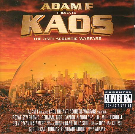 CD-Charts  Music : Adam F Presents Kaos - The Anti-Acoustic Warfare