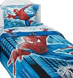 Spiderman Full Comforter, Blue