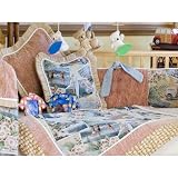 4 Pc Set (Includes quilt, bumper, fitted sheet, crib skirt)