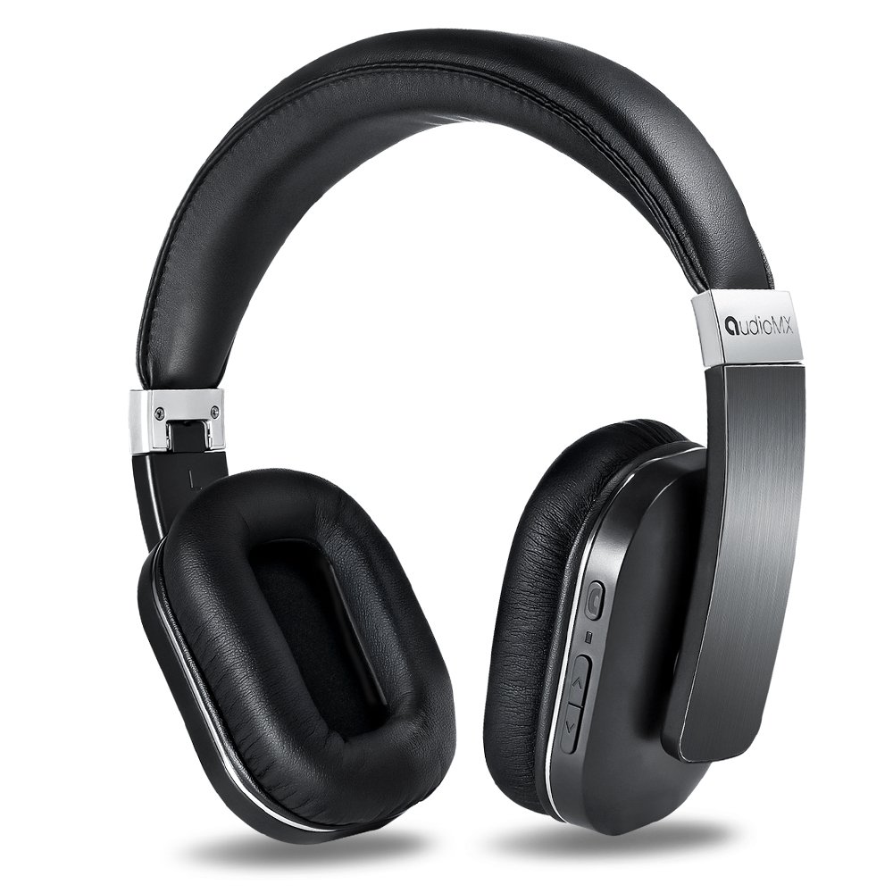AudioMX Cuffie Bluetooth Pieghevoli Over-Ear