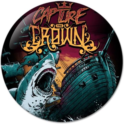 Capture The Crown #4 Music Collection Bottle Opener Round Button Badges With Refrigerator Magnet, NEW 2.25 Inch (58mm)