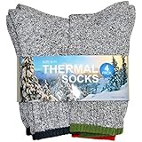 TeeHee Eco Friendly Heavy Weight Recyled Cotton Thermals Boot Socks