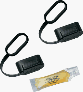 4 Wire Flat Dust Covers (includes two grease packets)